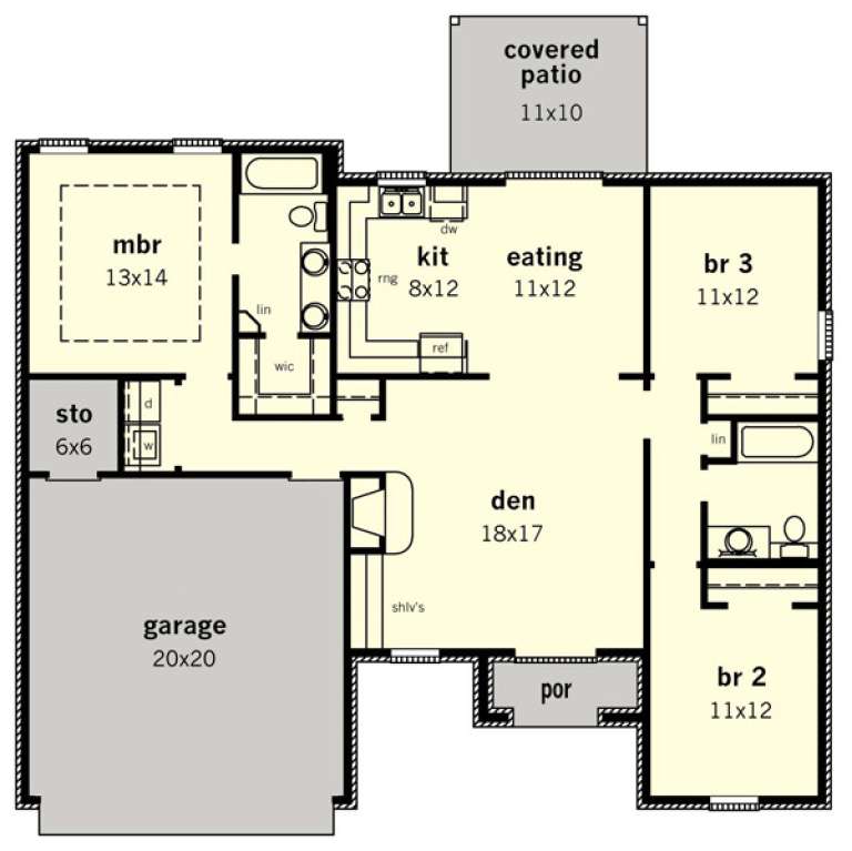 House Plan House Plan #15295 Drawing 1