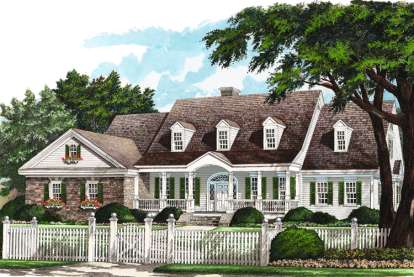 Farmhouse House Plan #7922-00201 Elevation Photo