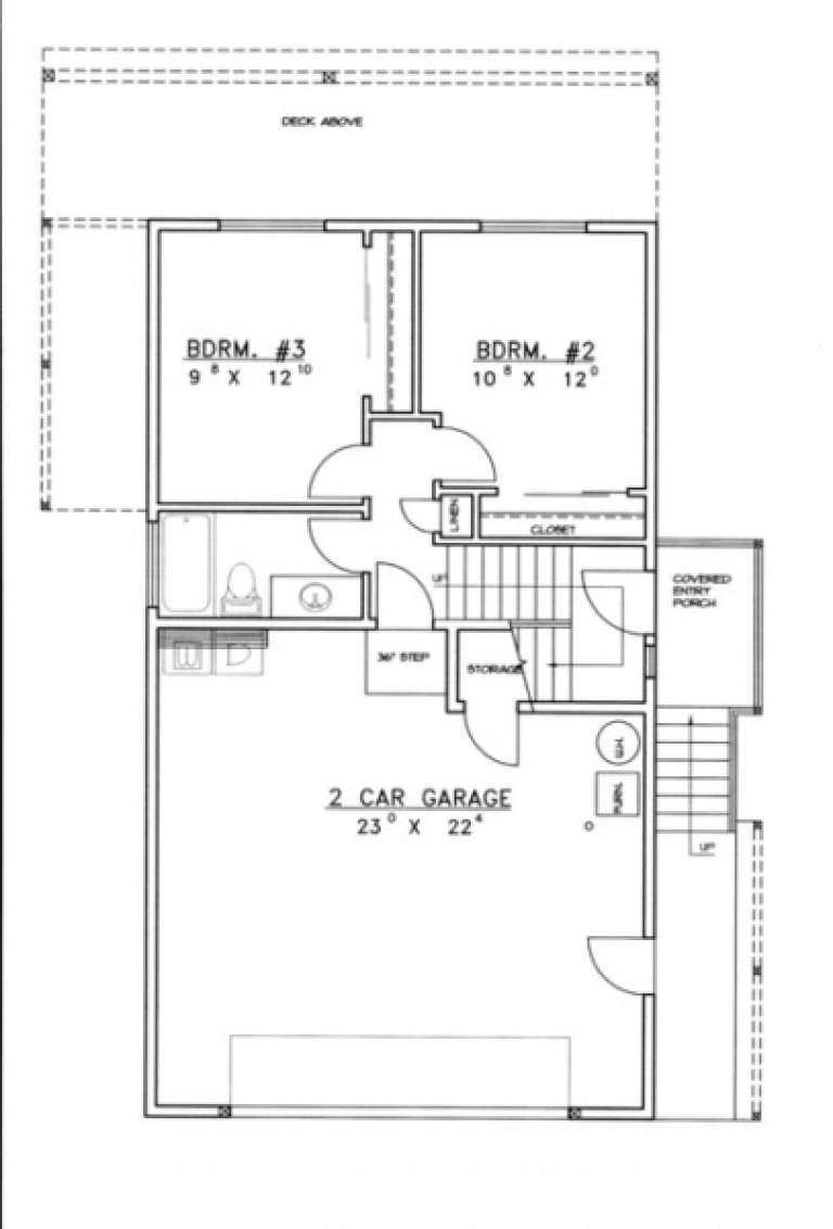 House Plan House Plan #1530 Drawing 1
