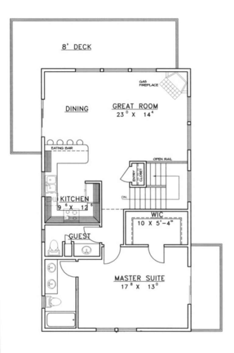 House Plan House Plan #1530 Drawing 2