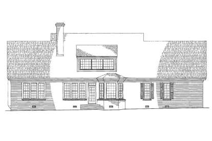 Southern House Plan #7922-00202 Elevation Photo