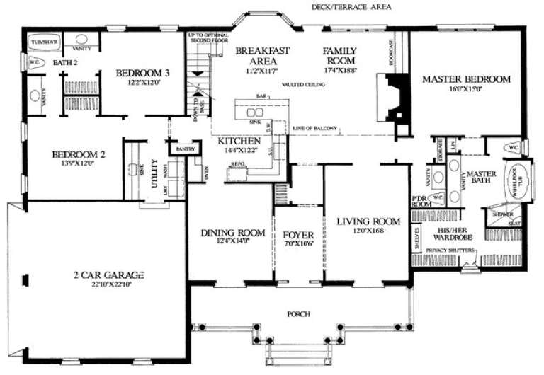 House Plan House Plan #15300 Drawing 1