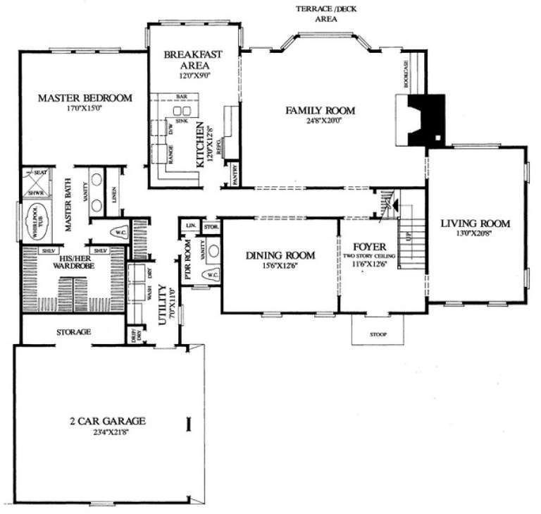 House Plan House Plan #15301 Drawing 1