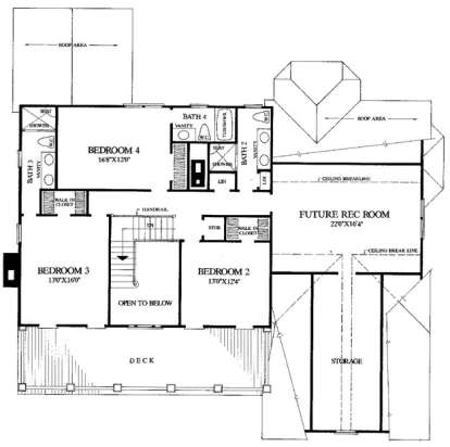 Floorplan 2 for House Plan #7922-00205