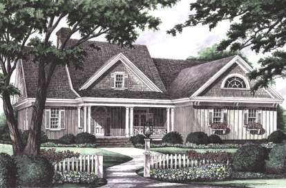 4 Bed, 3 Bath, 2151 Square Foot House Plan - #7922-00206