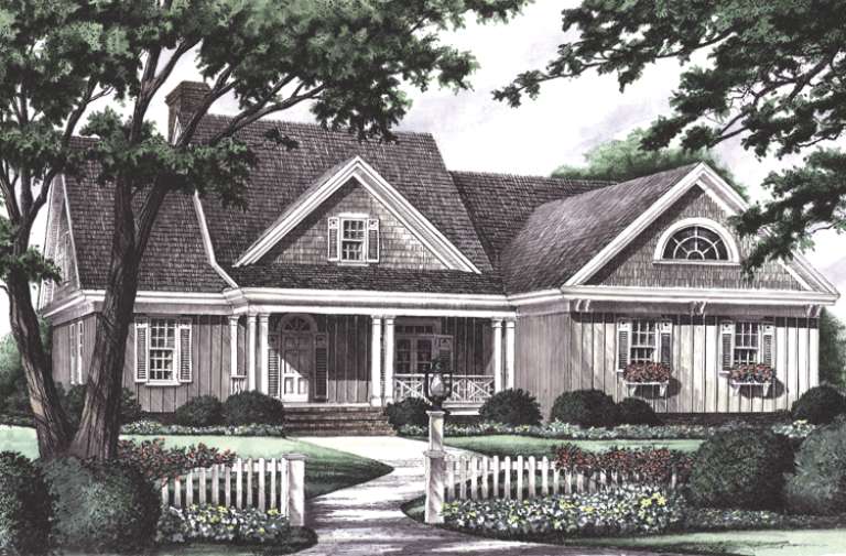 House Plan House Plan #15304 Front Elevation