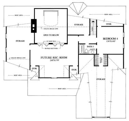Floorplan 2 for House Plan #7922-00206