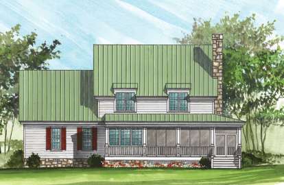 Country House Plan #7922-00208 Elevation Photo