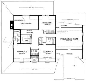 Floorplan 2 for House Plan #7922-00208