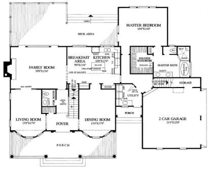 House Plan House Plan #15309 Drawing 1