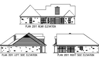 Southern House Plan #9035-00072 Elevation Photo