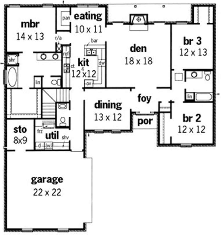 House Plan House Plan #15313 Drawing 1