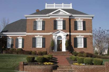 Colonial House Plan #7922-00211 Elevation Photo