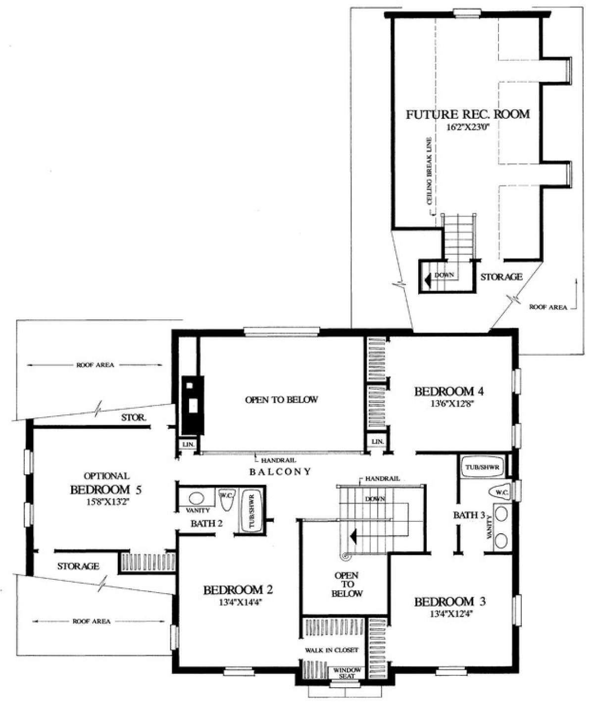 Floorplan 2 for House Plan #7922-00211