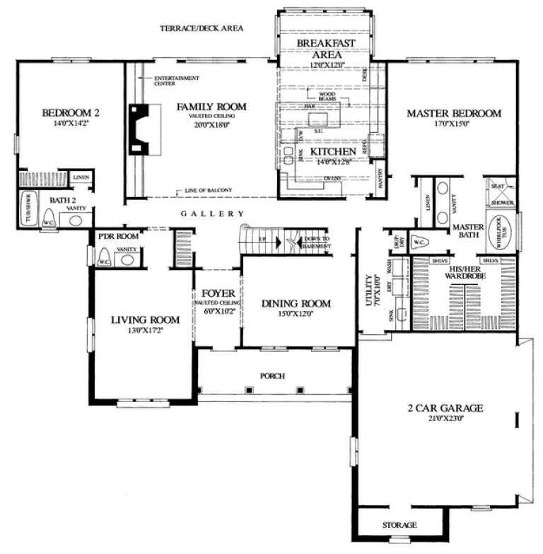 House Plan House Plan #15318 Drawing 1