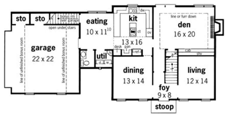 House Plan House Plan #15320 Drawing 1