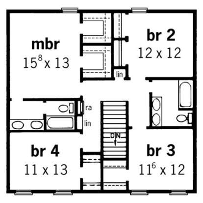 Floorplan 2 for House Plan #9035-00076