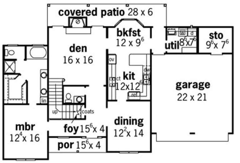 House Plan House Plan #15321 Drawing 1