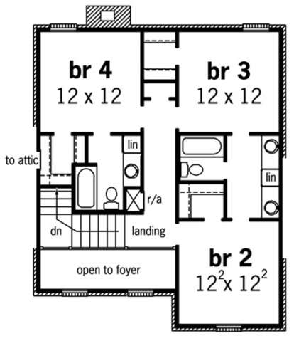 Floorplan 2 for House Plan #9035-00080