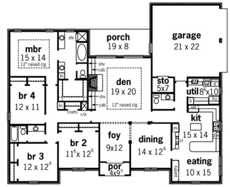 House Plan House Plan #15329 Drawing 1