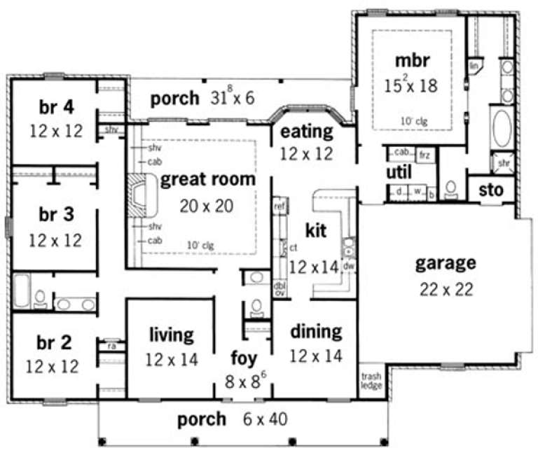 House Plan House Plan #15332 Drawing 1