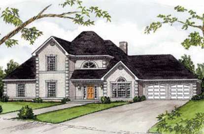Traditional House Plan #9035-00089 Elevation Photo