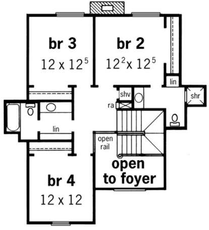 Floorplan 2 for House Plan #9035-00089