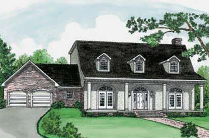Country House Plan #9035-00092 Elevation Photo