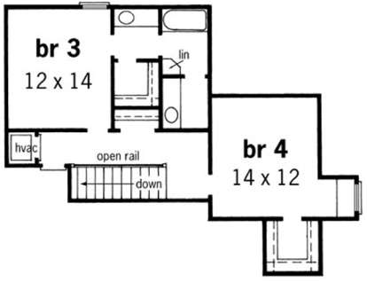 Floorplan 2 for House Plan #9035-00093