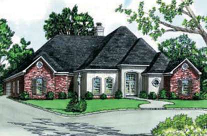 4 Bed, 3 Bath, 2682 Square Foot House Plan - #9035-00095