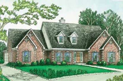Traditional House Plan #9035-00096 Elevation Photo