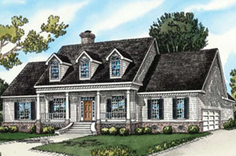Country House Plan #9035-00097 Elevation Photo