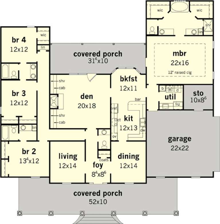 House Plan House Plan #15343 Drawing 1
