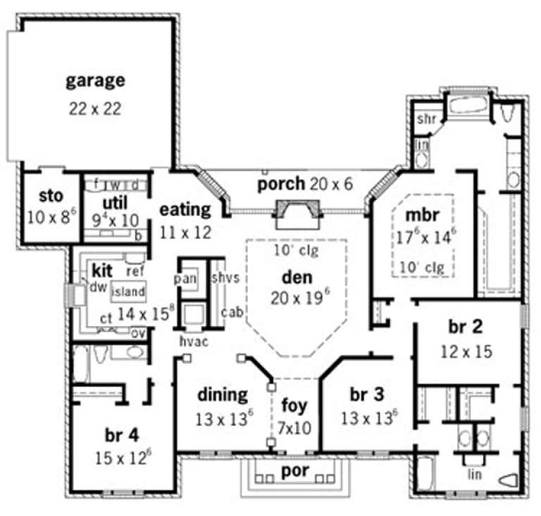 House Plan House Plan #15346 Drawing 1