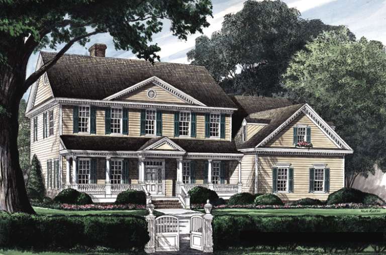 House Plan House Plan #15348 Front Elevation