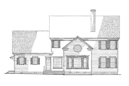 Country House Plan #7922-00215 Elevation Photo