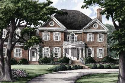 5 Bed, 3 Bath, 3951 Square Foot House Plan - #7922-00216