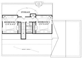 Floorplan 2 for House Plan #7922-00218