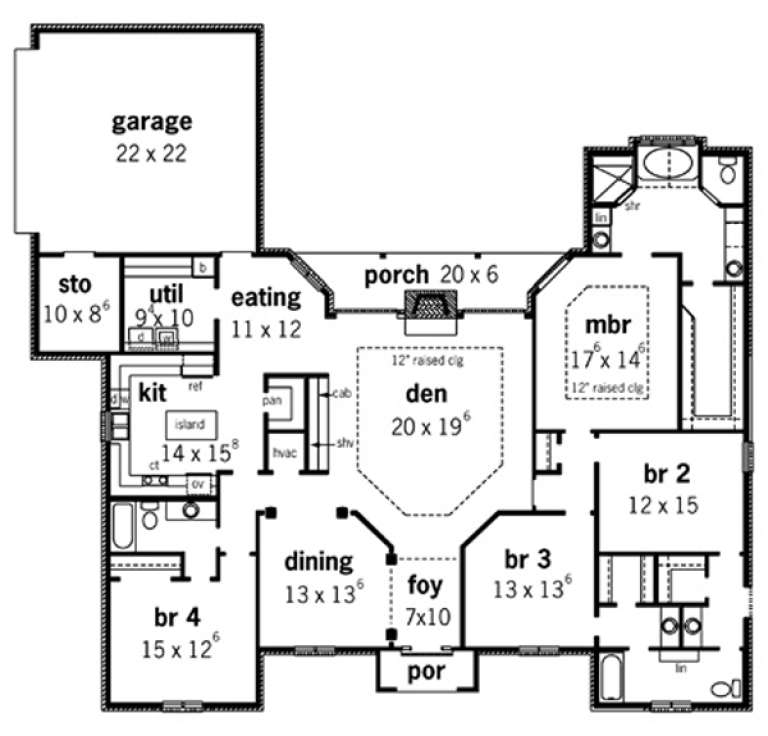 House Plan House Plan #15356 Drawing 1