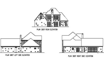 Traditional House Plan #9035-00110 Elevation Photo