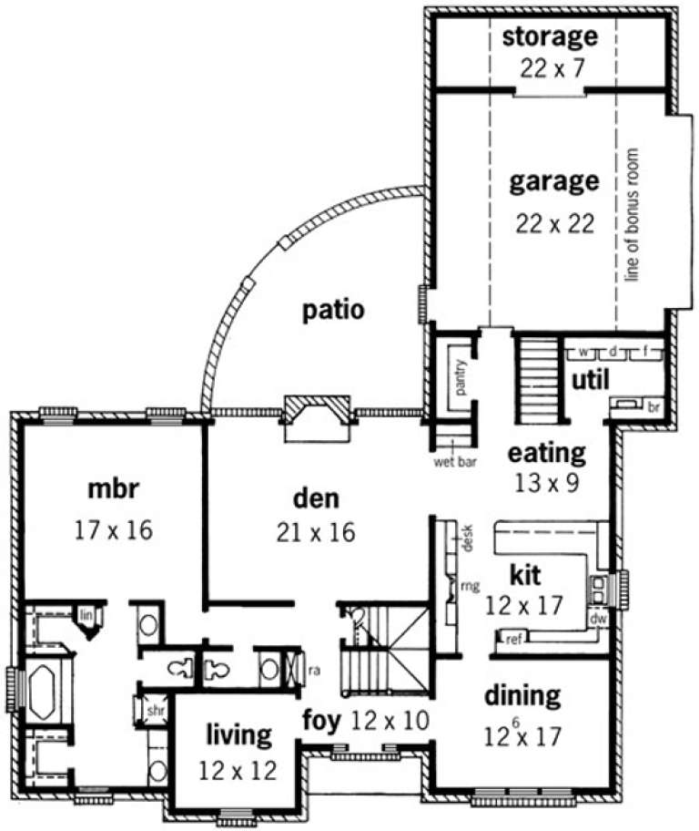 House Plan House Plan #15358 Drawing 1