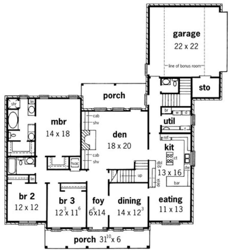 House Plan House Plan #15359 Drawing 1