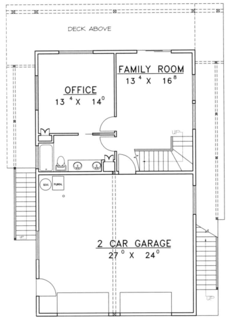 House Plan House Plan #1536 Drawing 1