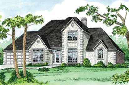 Traditional House Plan #9035-00115 Elevation Photo