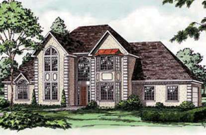 Traditional House Plan #9035-00117 Elevation Photo