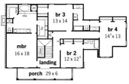 Floorplan 2 for House Plan #9035-00124