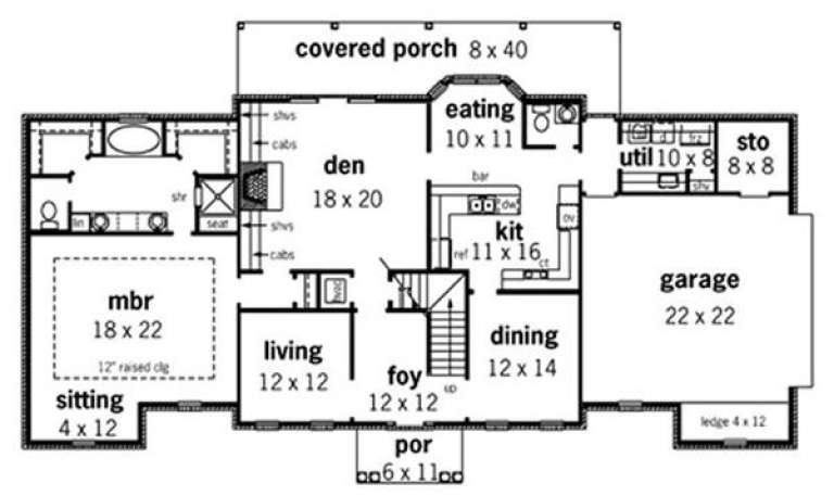 House Plan House Plan #15374 Drawing 1