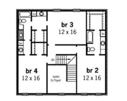 Floorplan 2 for House Plan #9035-00126