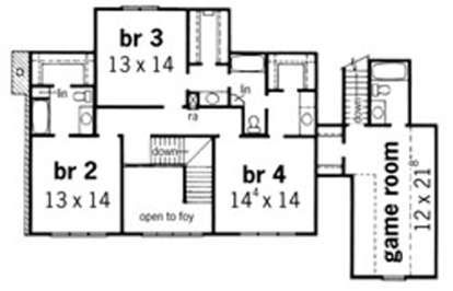 Floorplan 2 for House Plan #9035-00128