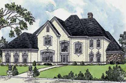 Traditional House Plan #9035-00130 Elevation Photo